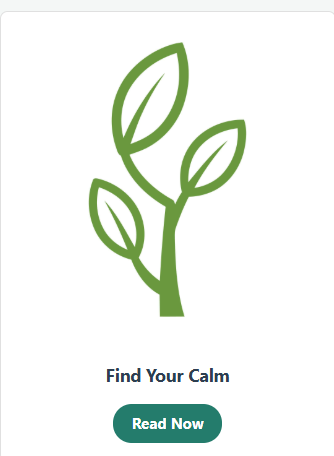 Mental Wellness Platform UI Template